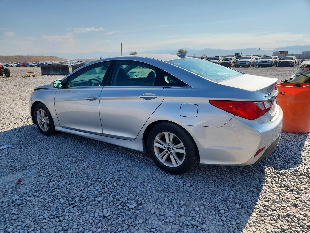 2014 Hyundai Sonata Gls Silver vin: 5NPEB4AC5EH913346