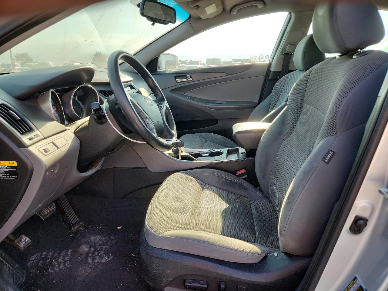 2014 Hyundai Sonata Gls Silver vin: 5NPEB4AC5EH913346