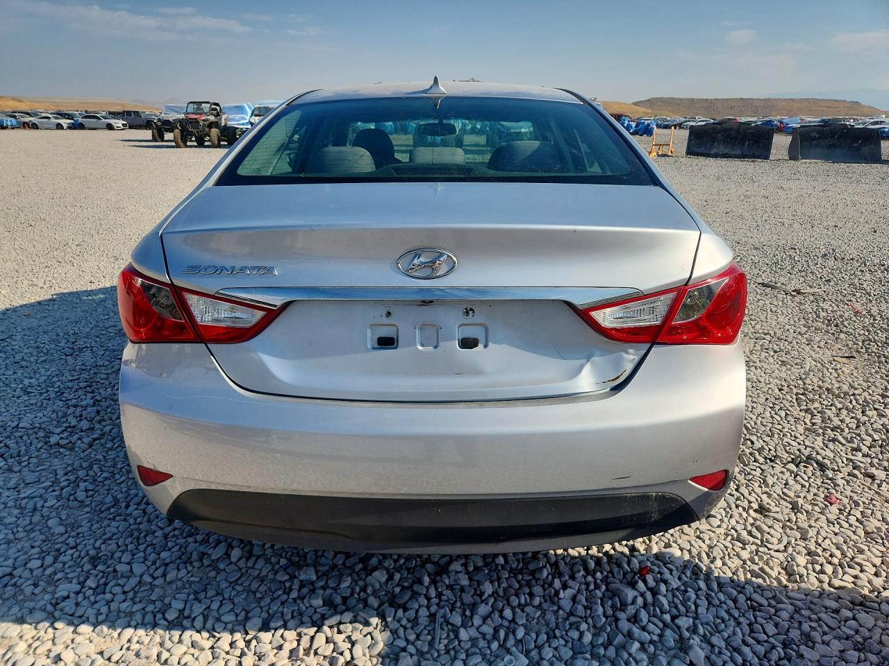 2014 Hyundai Sonata Gls Silver vin: 5NPEB4AC5EH913346