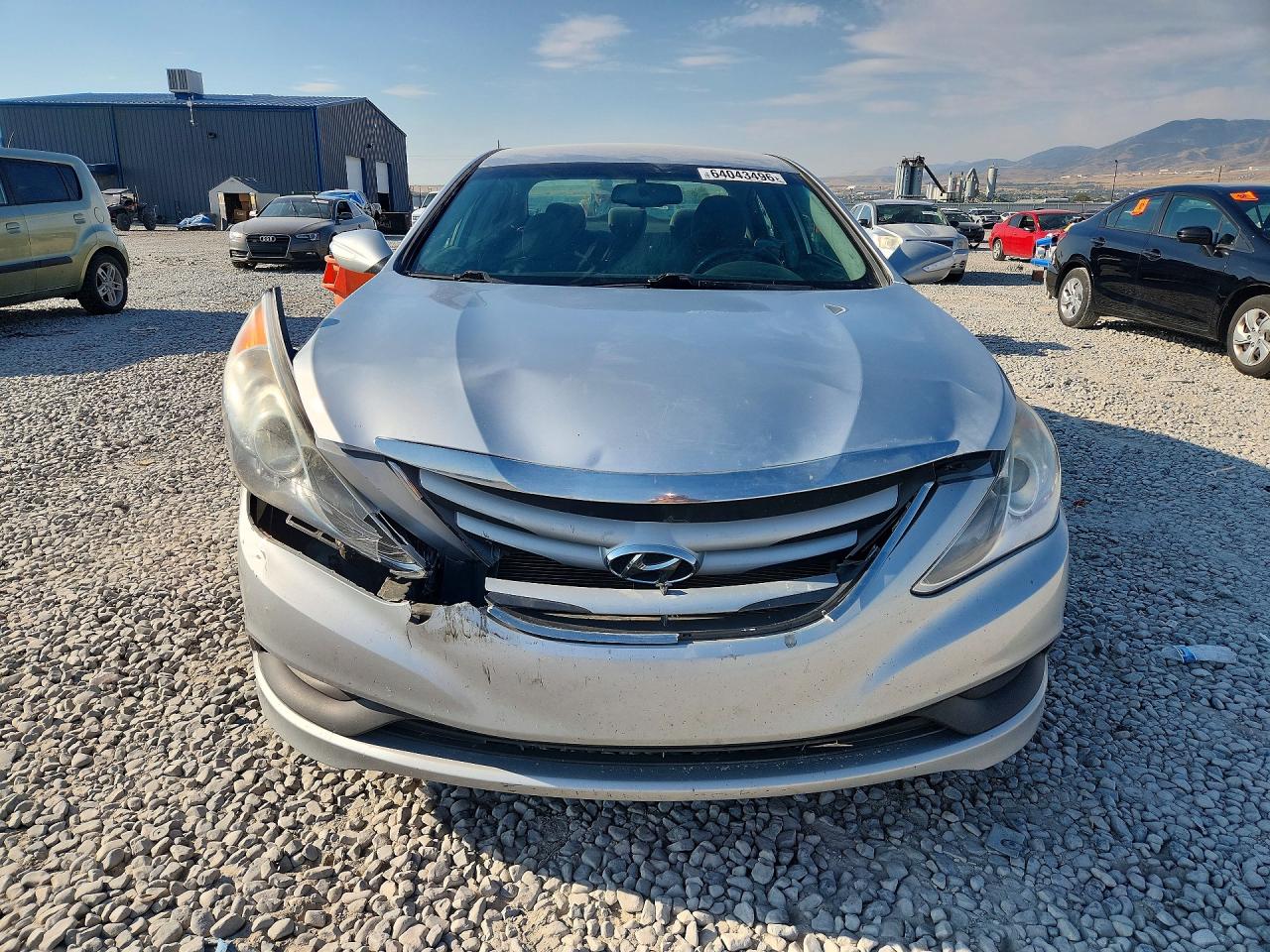 2014 Hyundai Sonata Gls Silver vin: 5NPEB4AC5EH913346