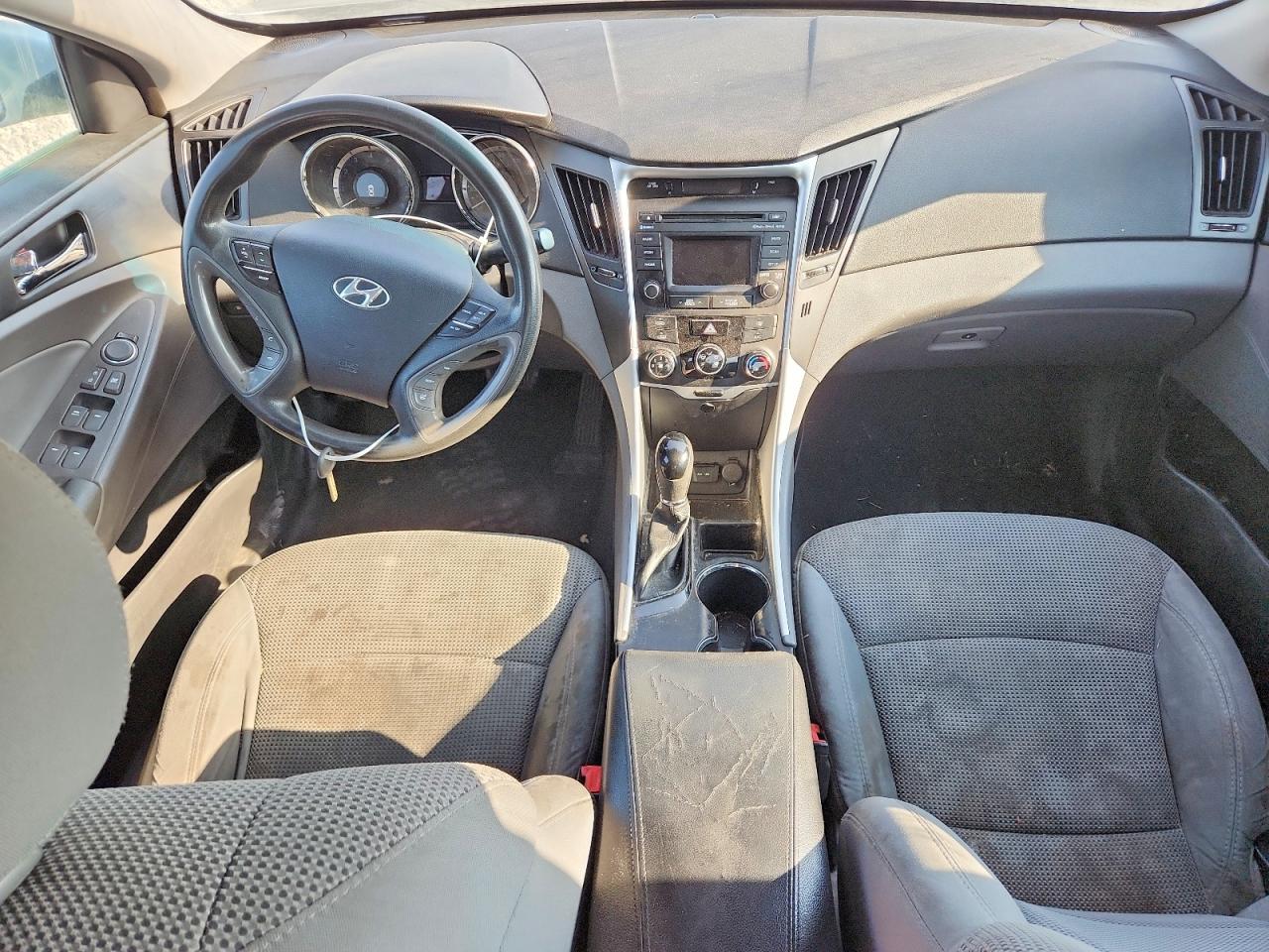 2014 Hyundai Sonata Gls Silver vin: 5NPEB4AC5EH913346