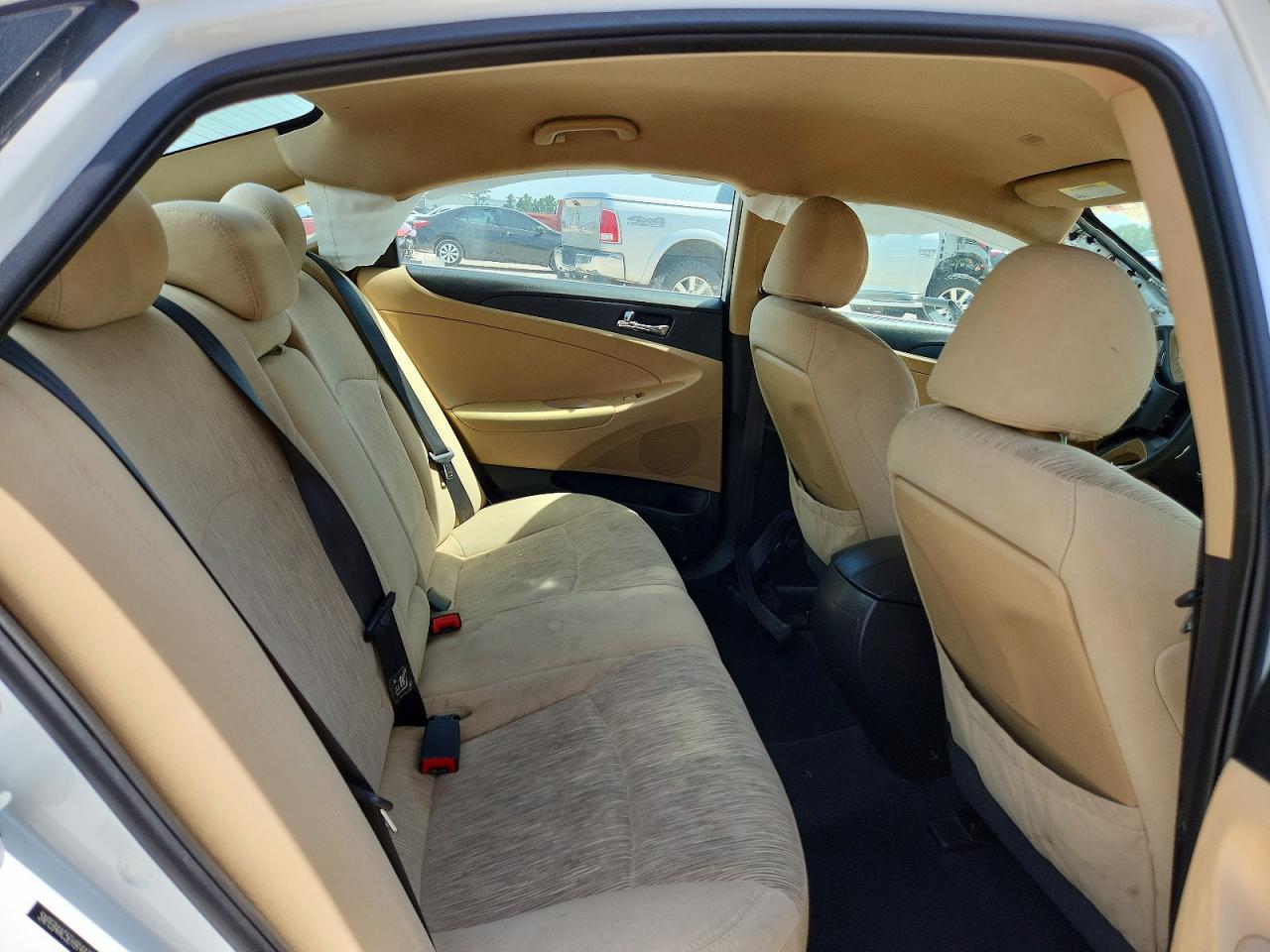 2014 Hyundai Sonata Gls White vin: 5NPEB4AC5EH914433