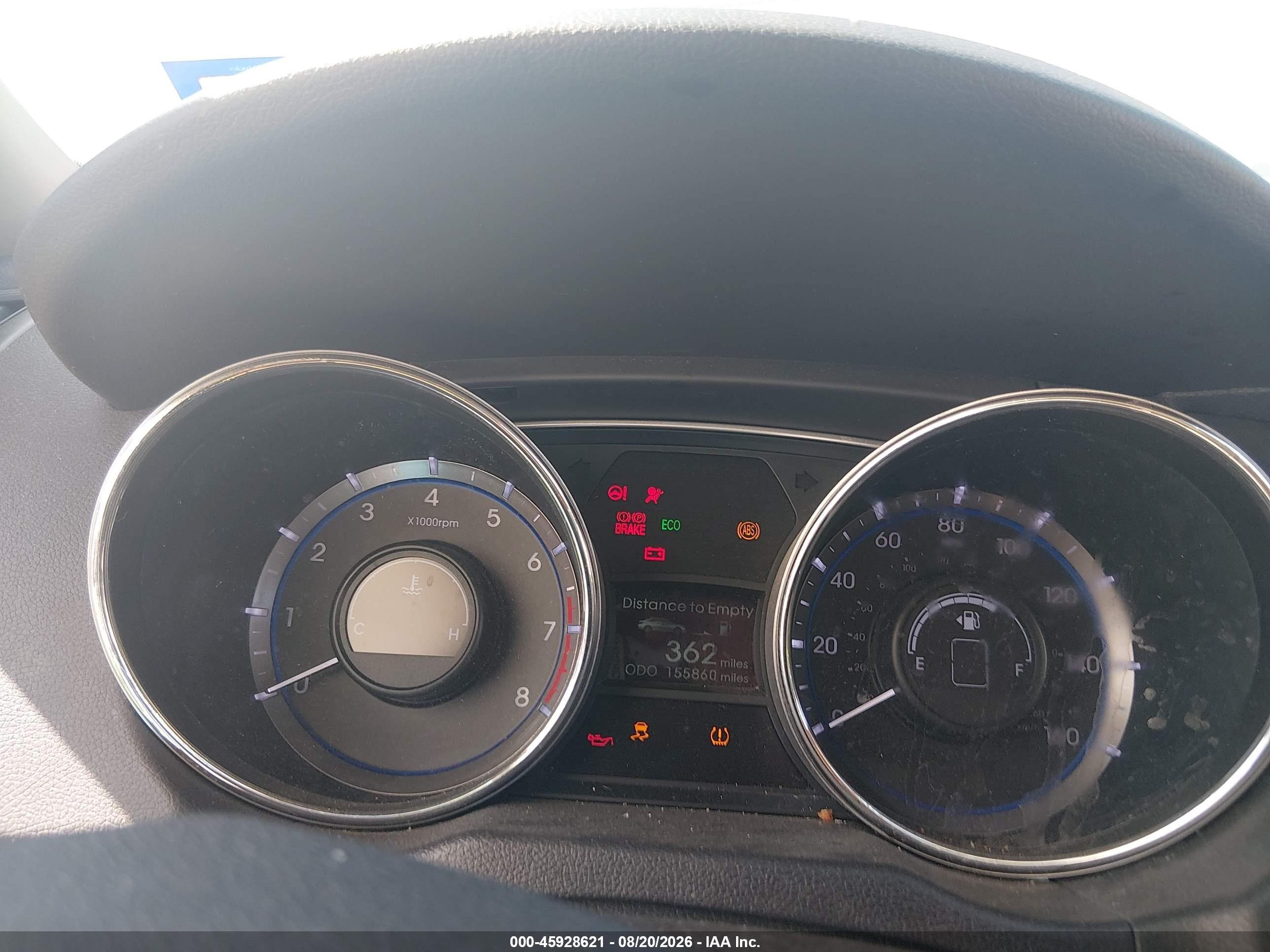 2014 Hyundai Sonata Gls Tan vin: 5NPEB4AC5EH914738