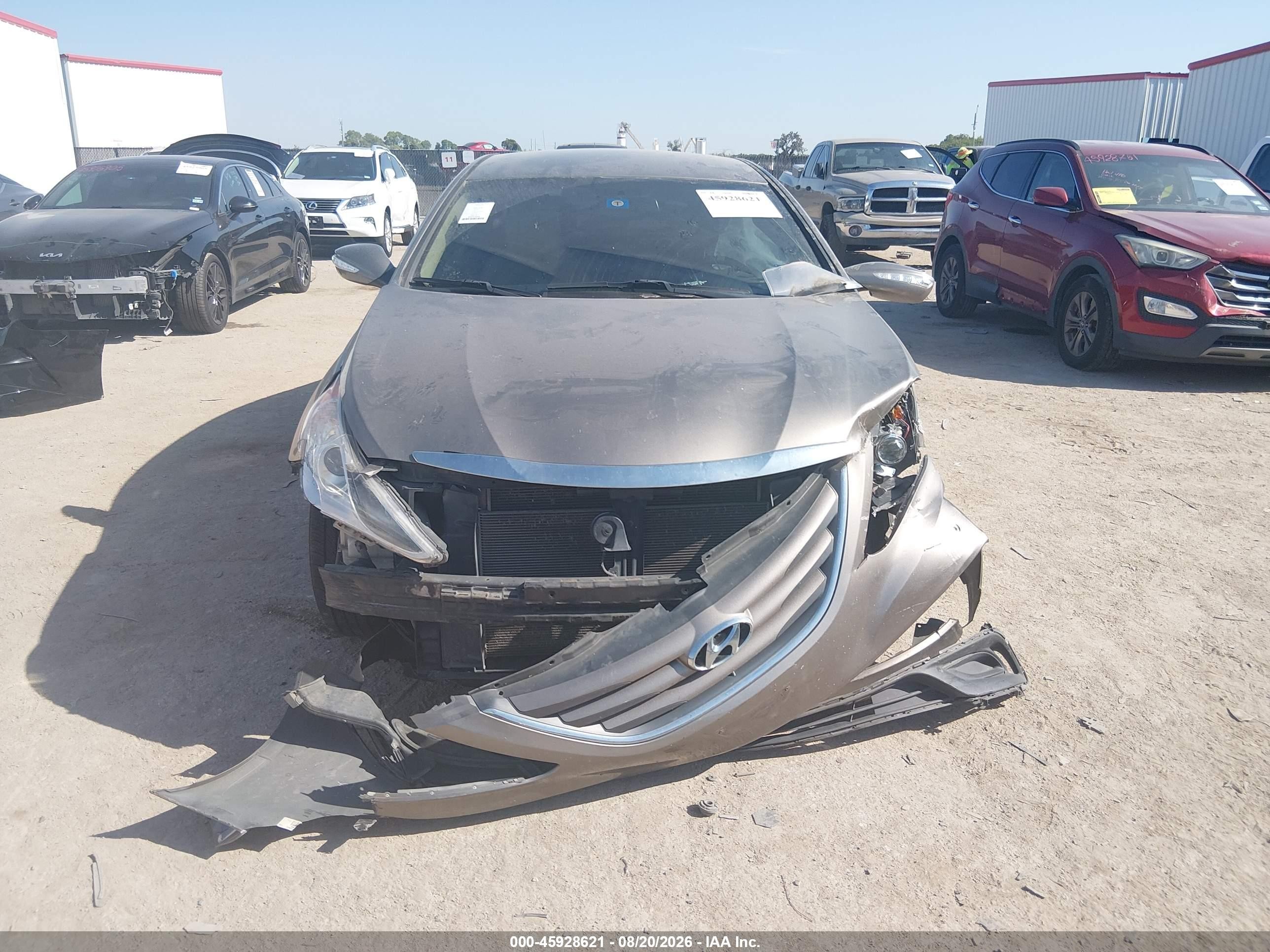 2014 Hyundai Sonata Gls Tan vin: 5NPEB4AC5EH914738