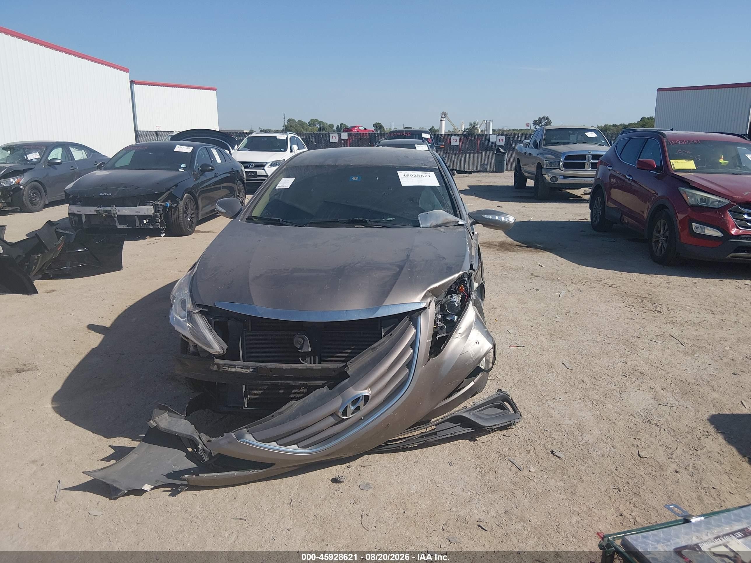 2014 Hyundai Sonata Gls Tan vin: 5NPEB4AC5EH914738