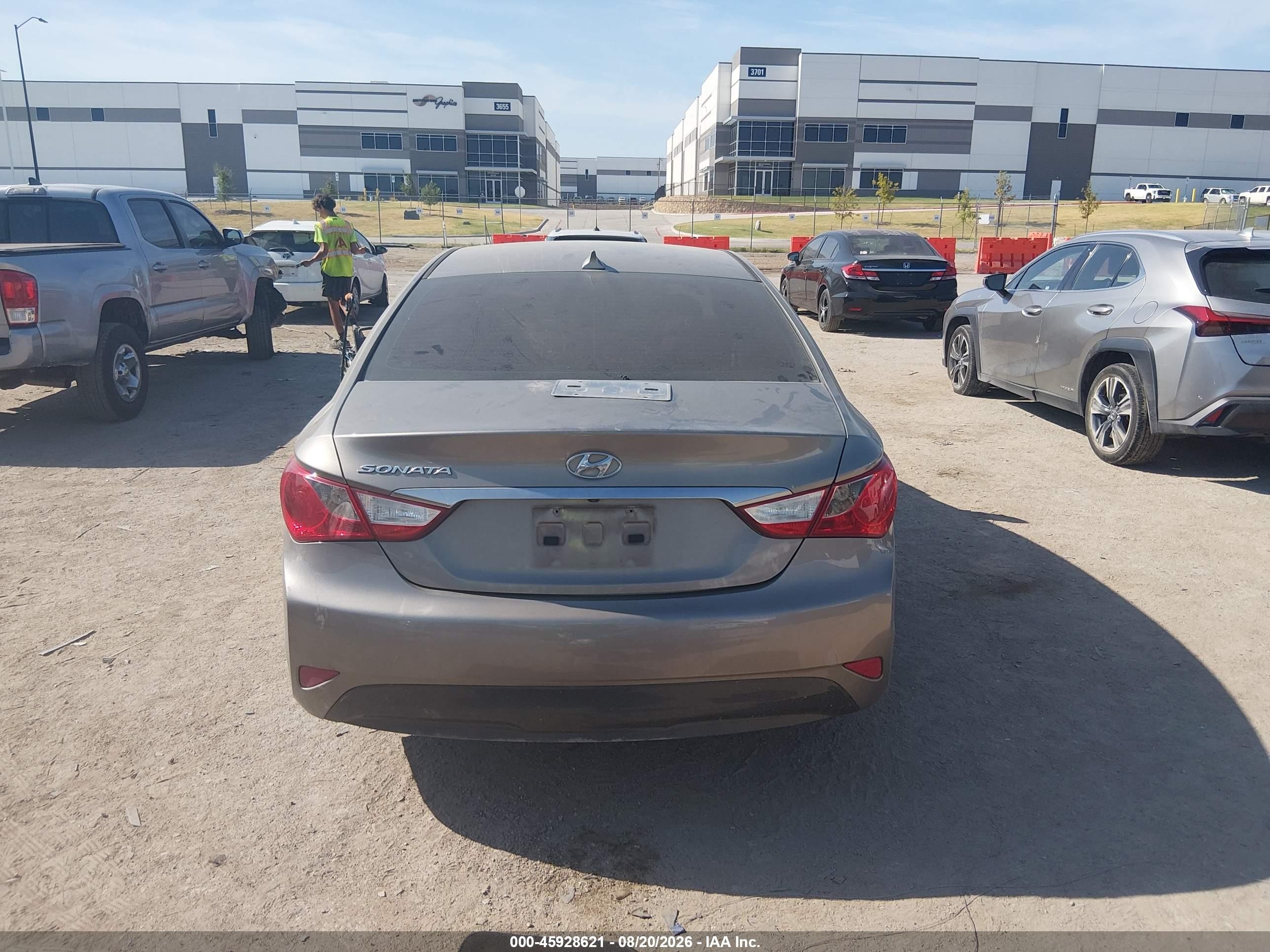 2014 Hyundai Sonata Gls Tan vin: 5NPEB4AC5EH914738
