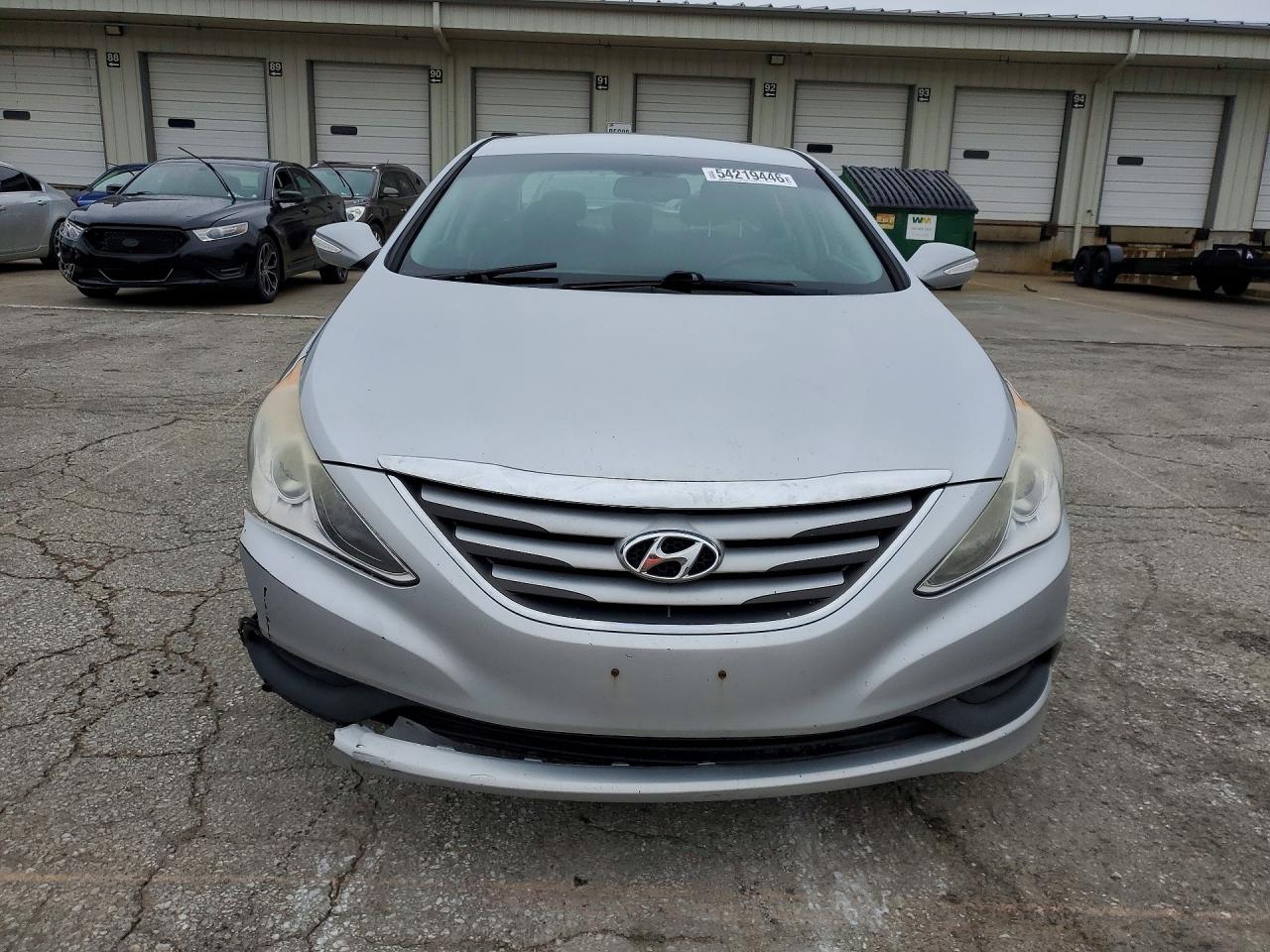 2014 Hyundai Sonata Gls Silver vin: 5NPEB4AC5EH920359