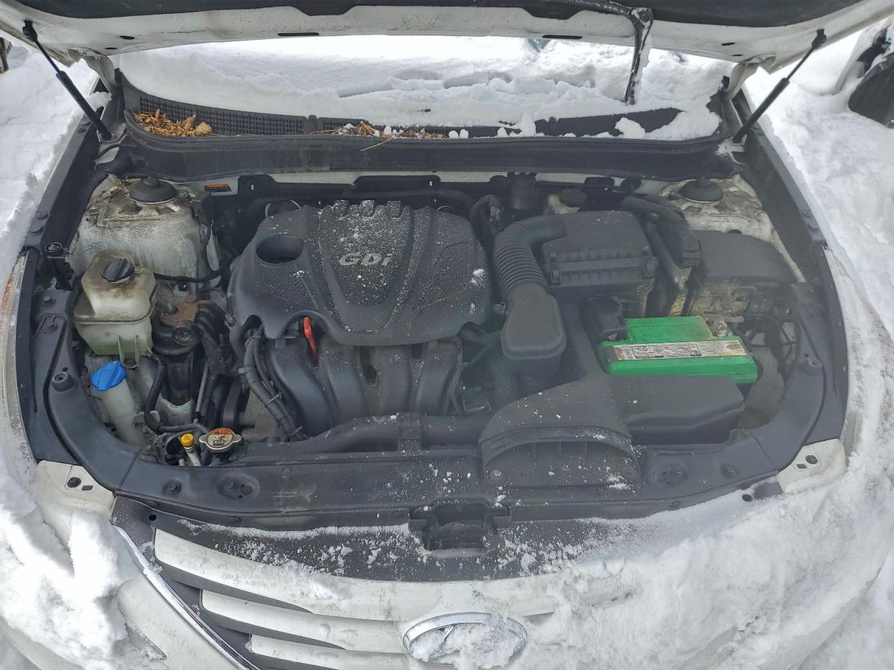 2014 Hyundai Sonata Gls White vin: 5NPEB4AC5EH921494