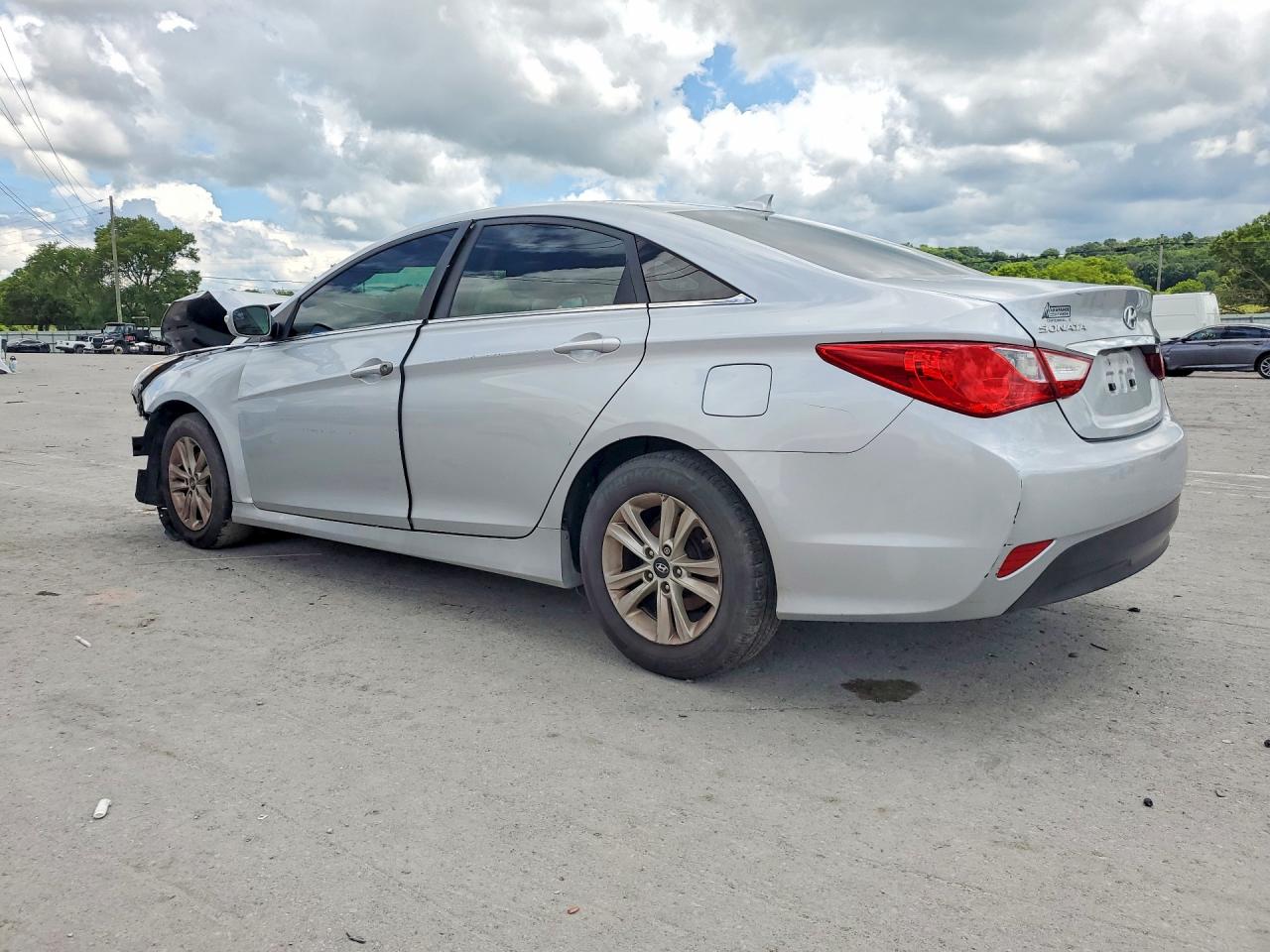 2014 Hyundai Sonata Gls Silver vin: 5NPEB4AC5EH922838