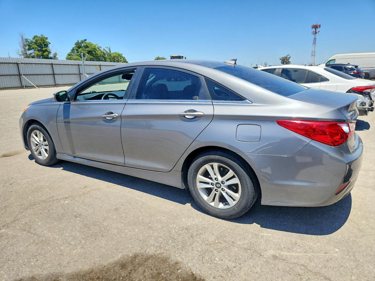 2014 Hyundai Sonata Gls Серый vin: 5NPEB4AC5EH926226