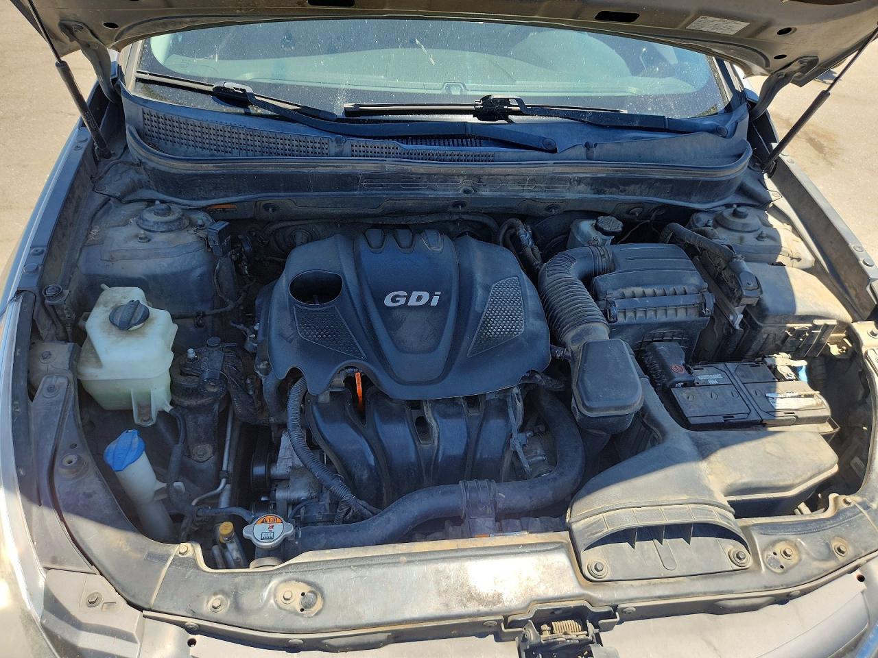 2014 Hyundai Sonata Gls Серый vin: 5NPEB4AC5EH926226