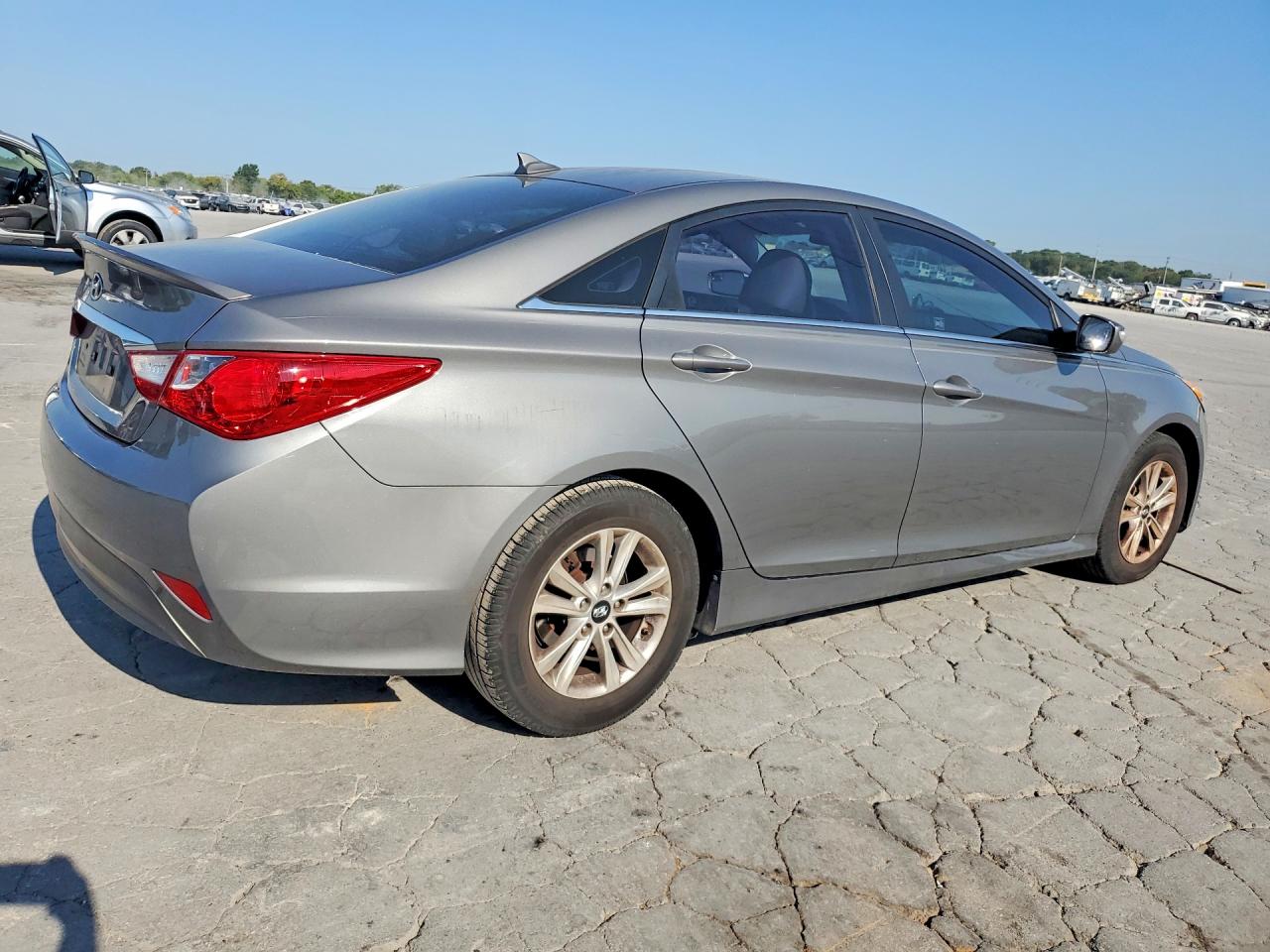 2014 Hyundai Sonata Gls Gray vin: 5NPEB4AC5EH929482