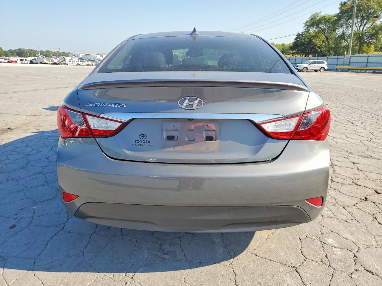 2014 Hyundai Sonata Gls Gray vin: 5NPEB4AC5EH929482