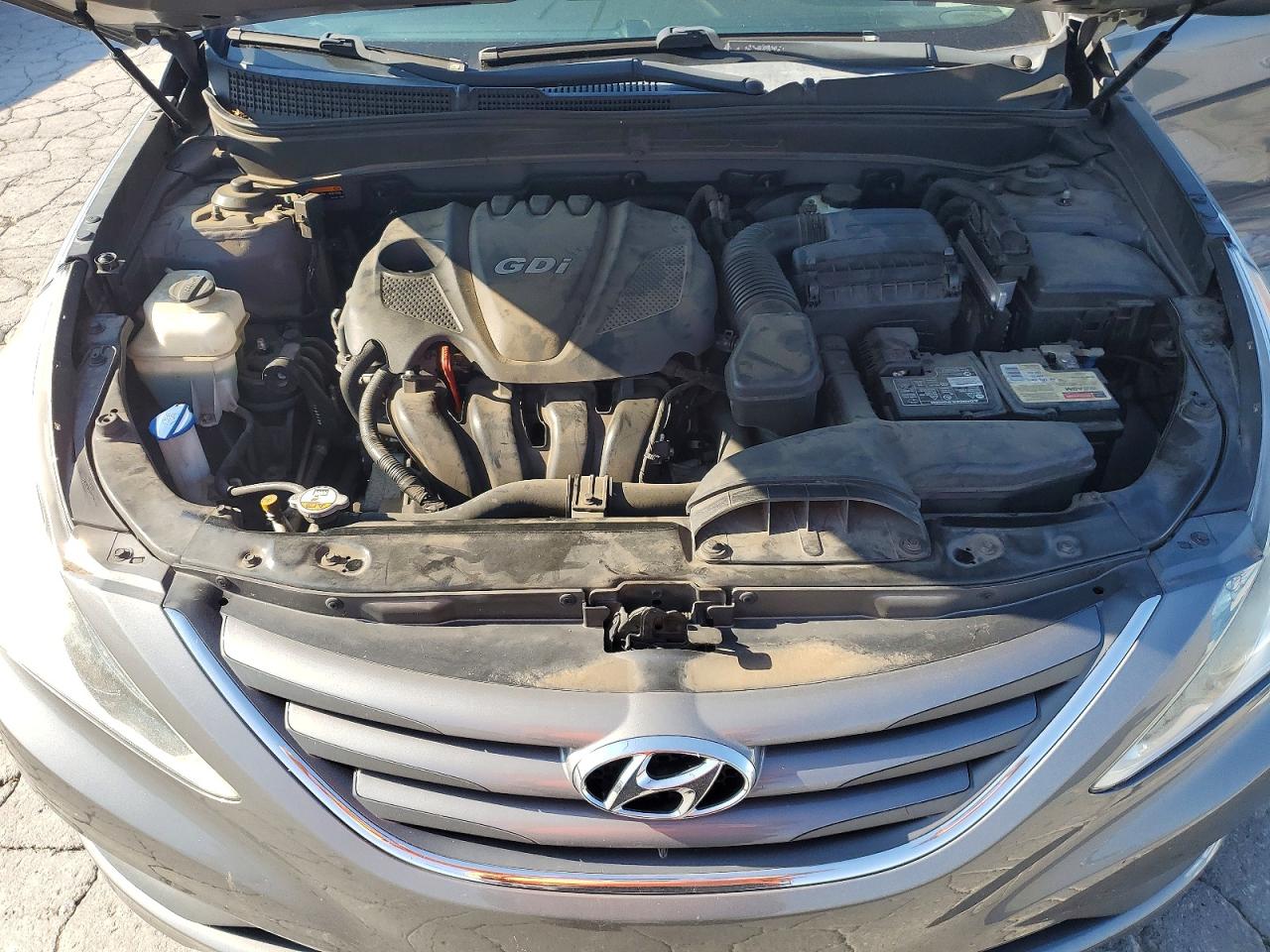 2014 Hyundai Sonata Gls Gray vin: 5NPEB4AC5EH929482
