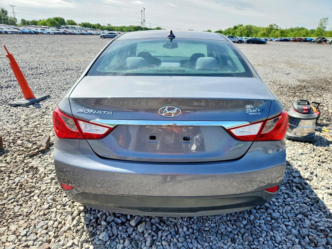 2014 Hyundai Sonata Gls Gray vin: 5NPEB4AC5EH931281