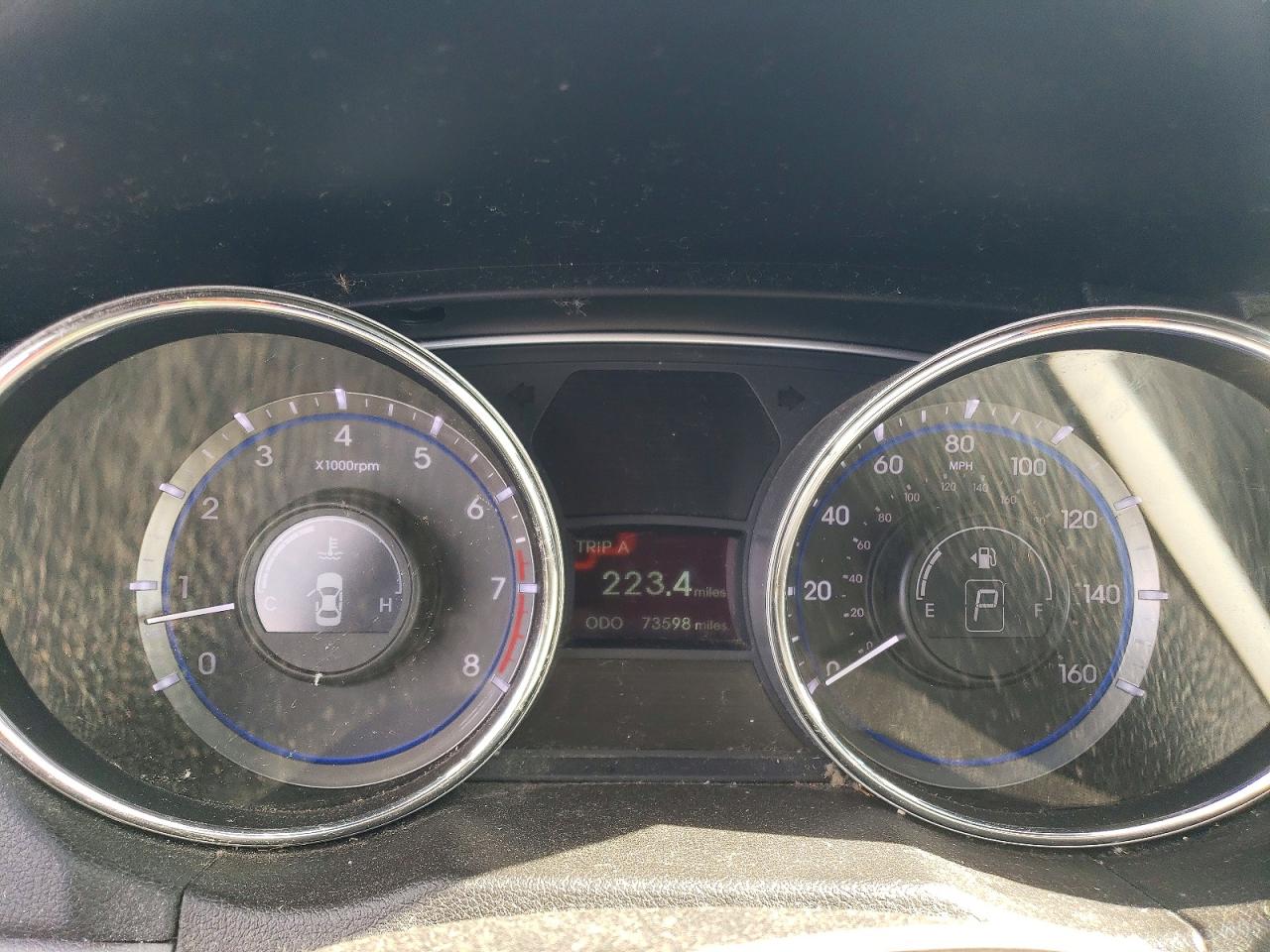 2014 Hyundai Sonata Gls Blue vin: 5NPEB4AC5EH935184