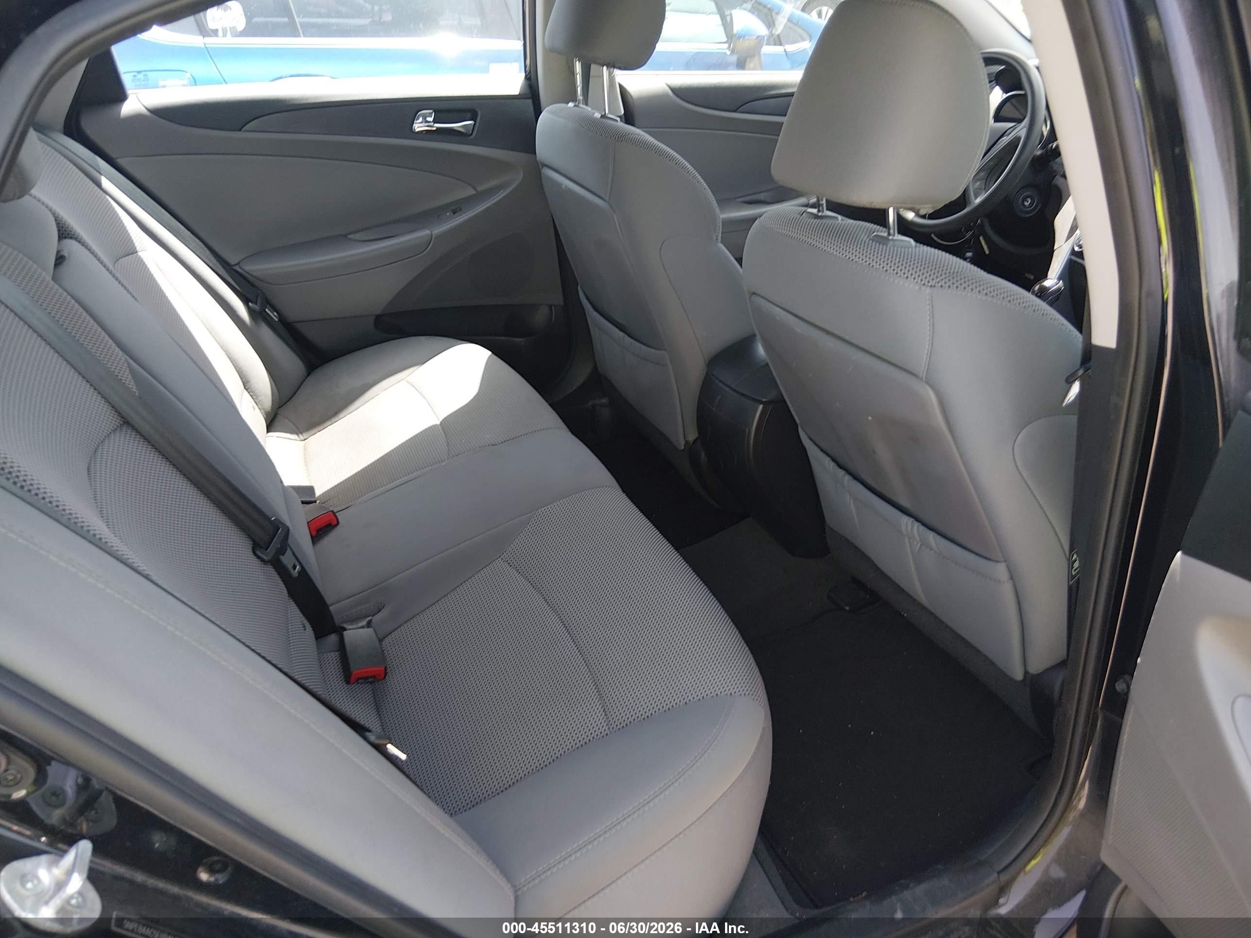 2014 Hyundai Sonata Gls Black vin: 5NPEB4AC5EH941390