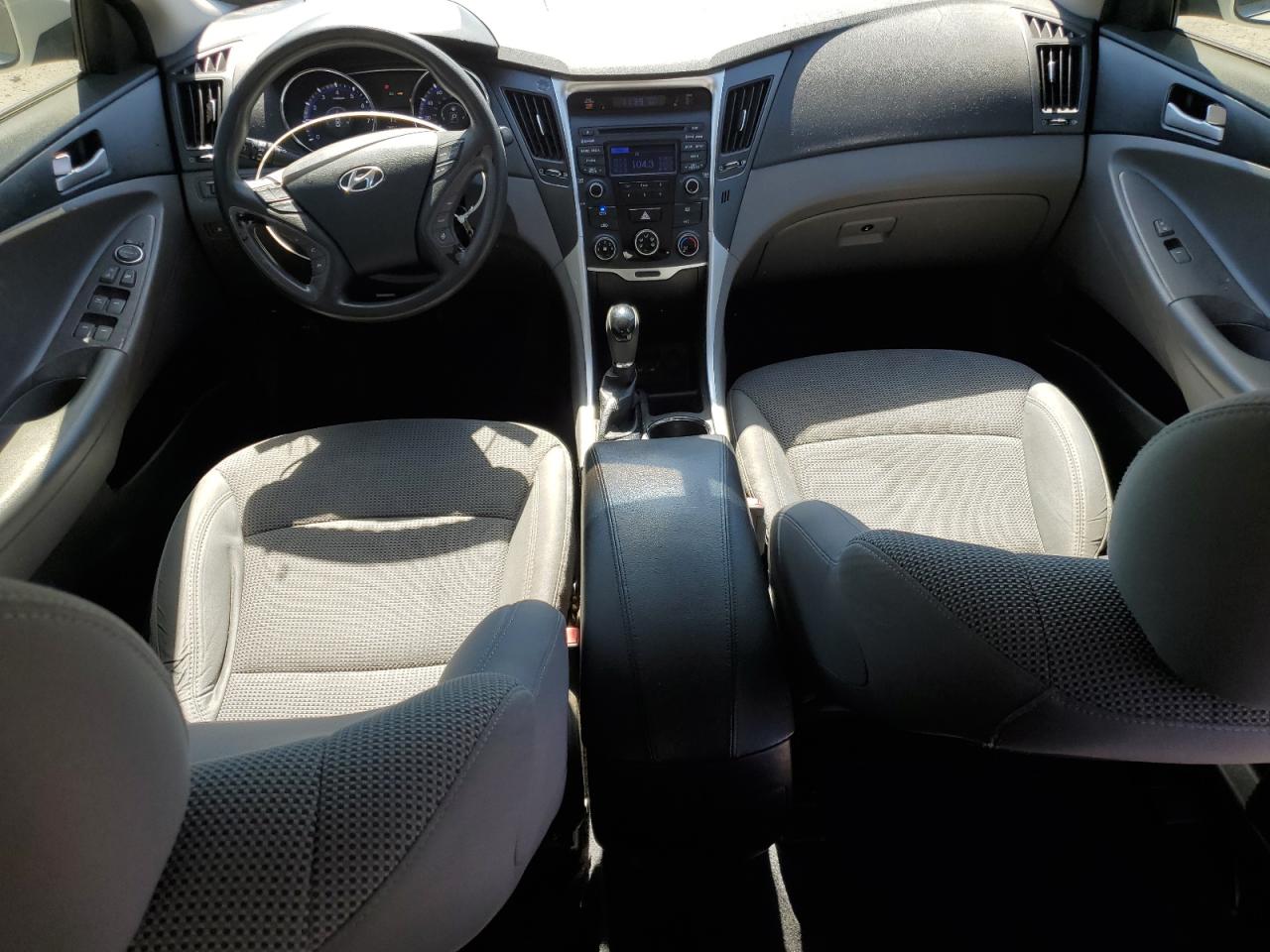 2014 Hyundai Sonata Gls White vin: 5NPEB4AC5EH942118