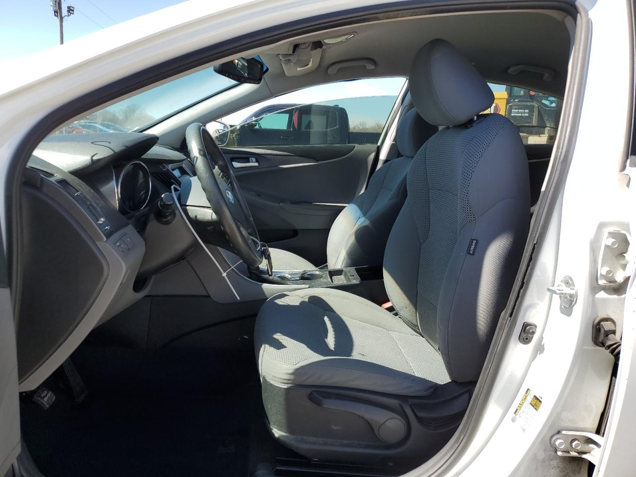 2014 Hyundai Sonata Gls White vin: 5NPEB4AC5EH942118