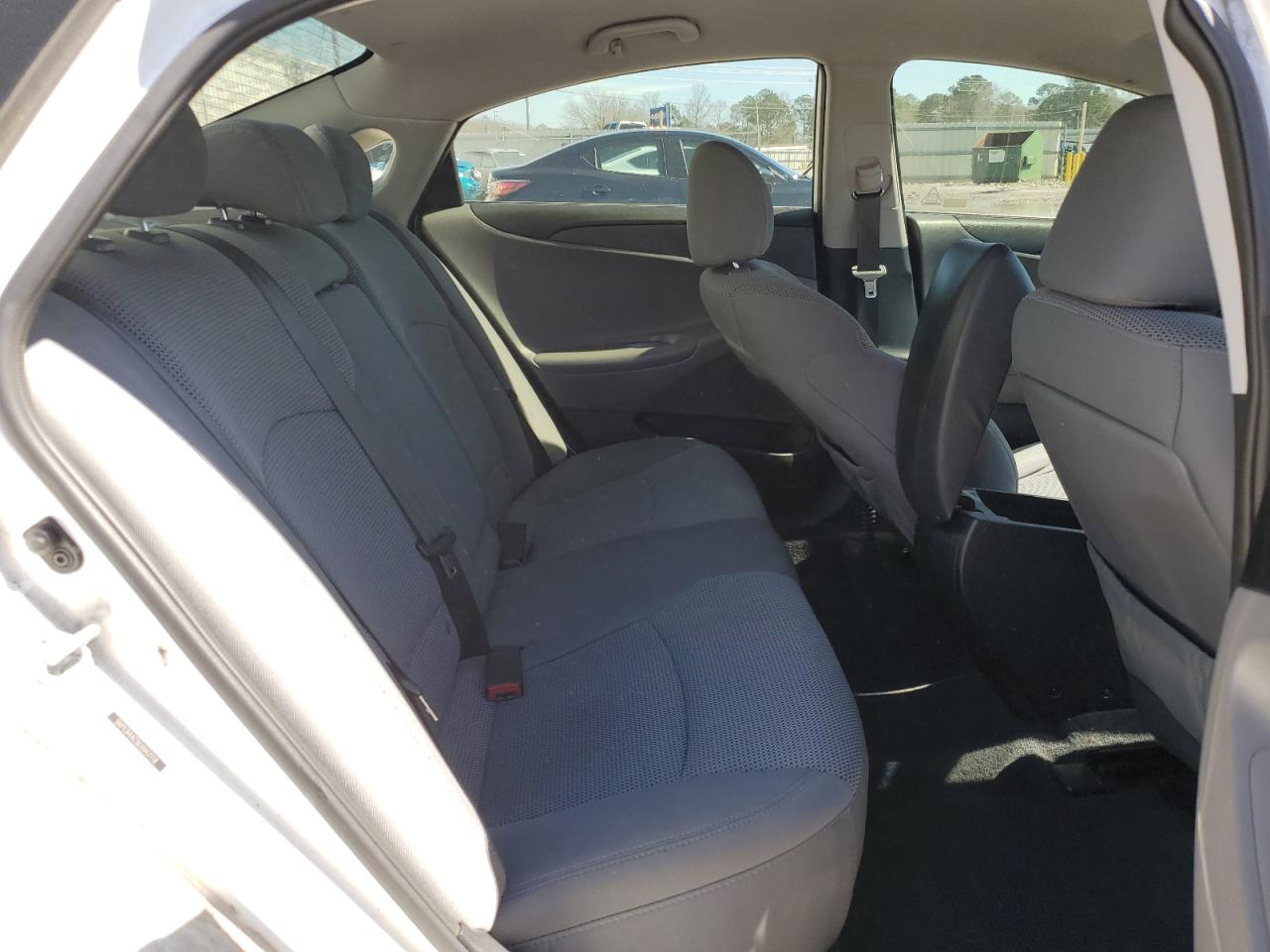 2014 Hyundai Sonata Gls White vin: 5NPEB4AC5EH942118