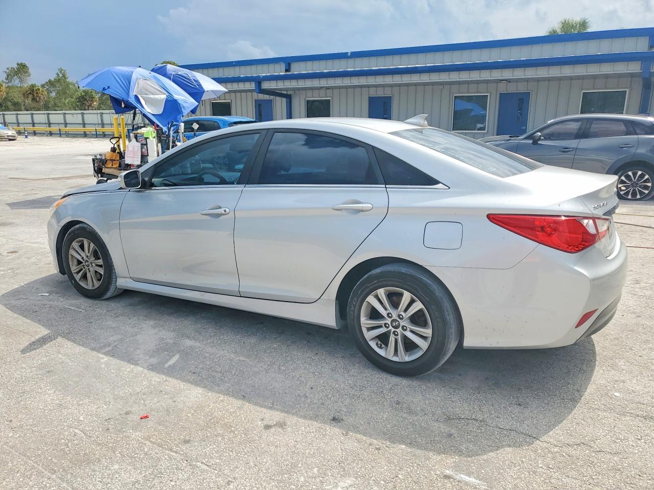 2014 Hyundai Sonata Gls Серебряный vin: 5NPEB4AC5EH943205