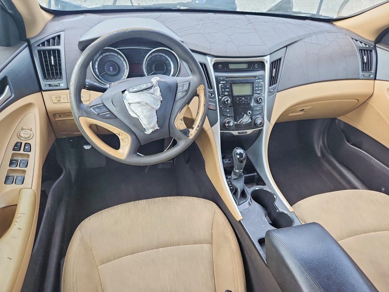 2011 Hyundai Sonata Beige vin: 5NPEB4AC6BH016922