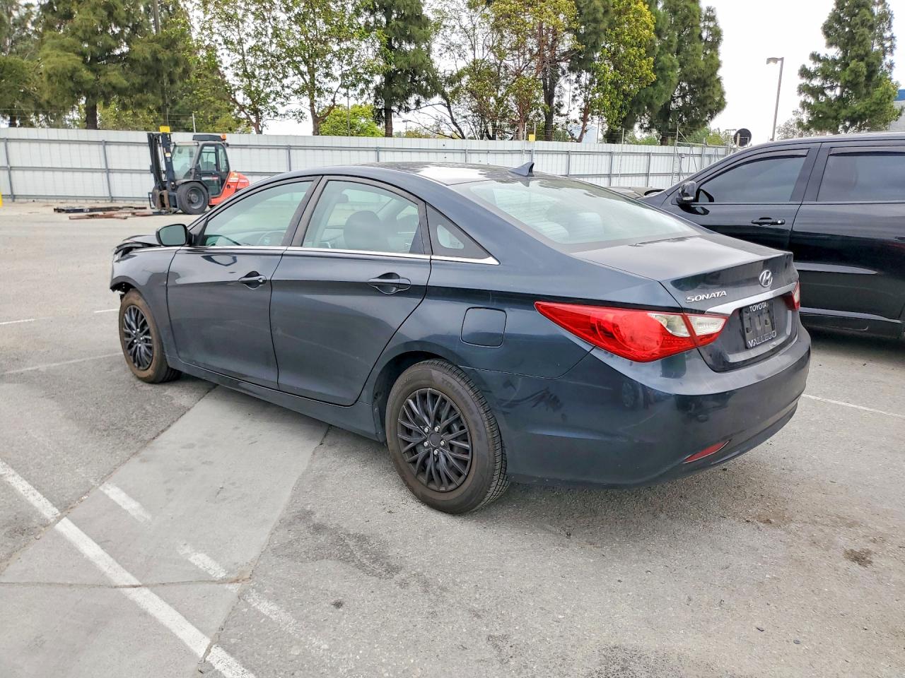 2011 Hyundai Sonata Gls Blue vin: 5NPEB4AC6BH017584