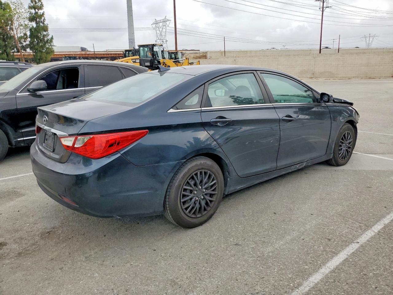 2011 Hyundai Sonata Gls Blue vin: 5NPEB4AC6BH017584