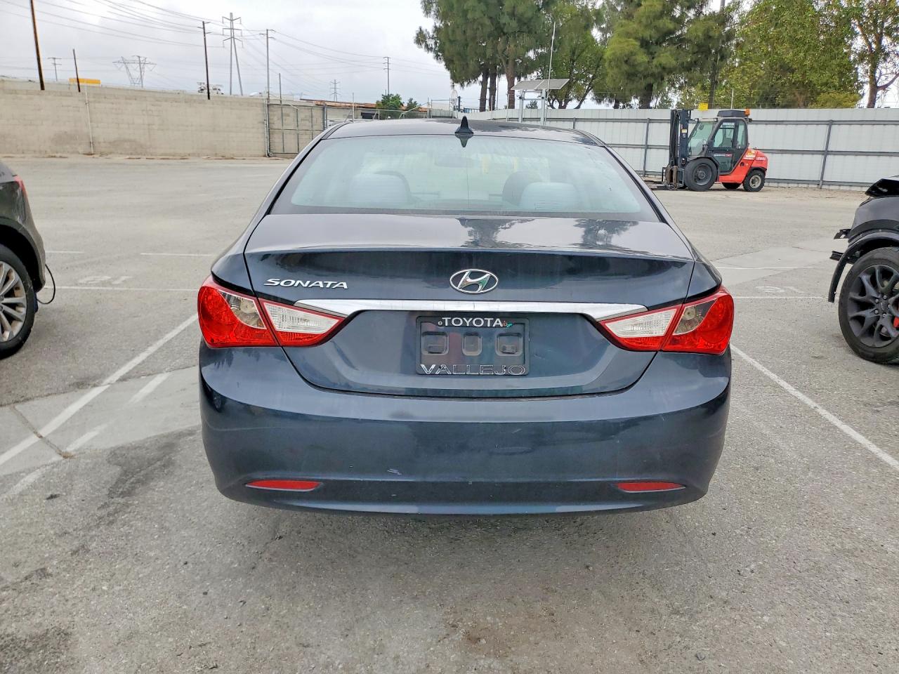2011 Hyundai Sonata Gls Blue vin: 5NPEB4AC6BH017584