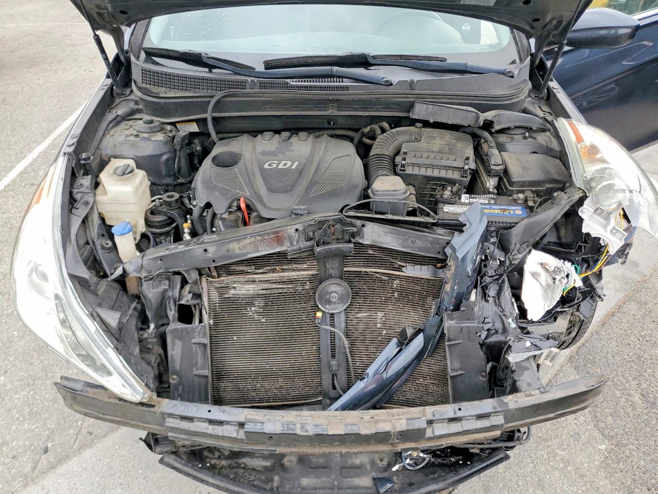 2011 Hyundai Sonata Gls Blue vin: 5NPEB4AC6BH017584