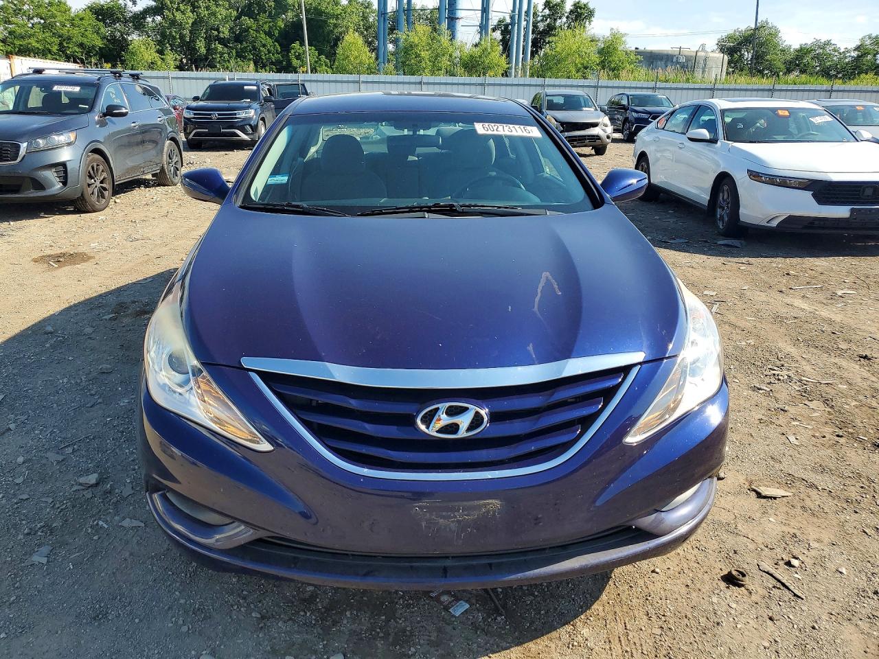 2011 Hyundai Sonata Gls Blue vin: 5NPEB4AC6BH022834