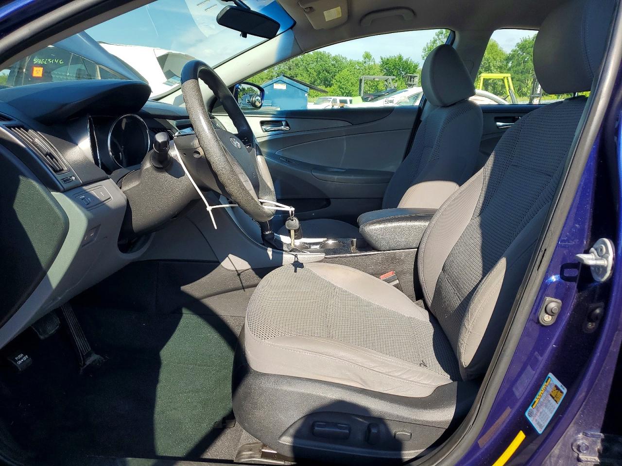 2011 Hyundai Sonata Gls Blue vin: 5NPEB4AC6BH022834