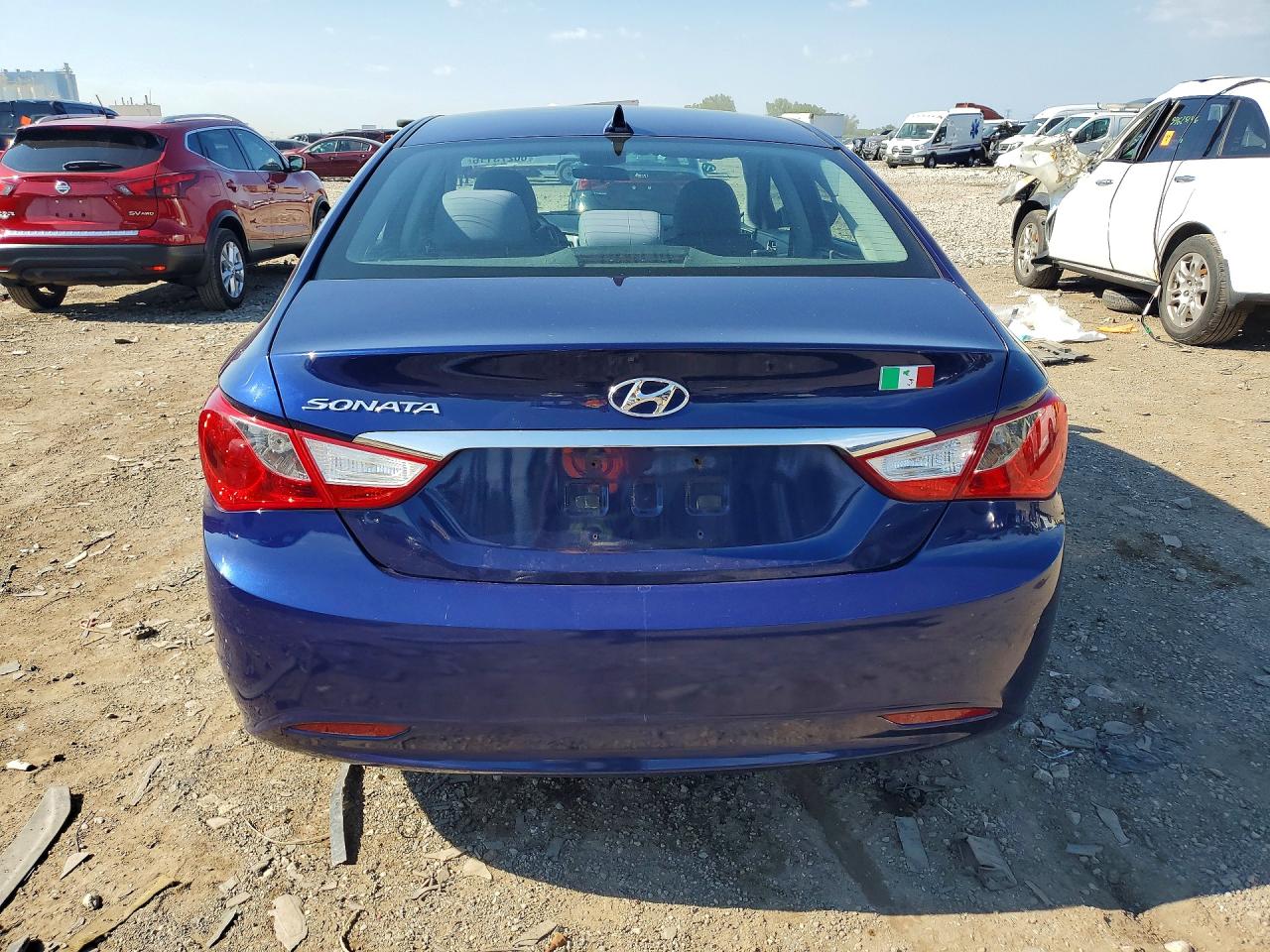 2011 Hyundai Sonata Gls Blue vin: 5NPEB4AC6BH022834