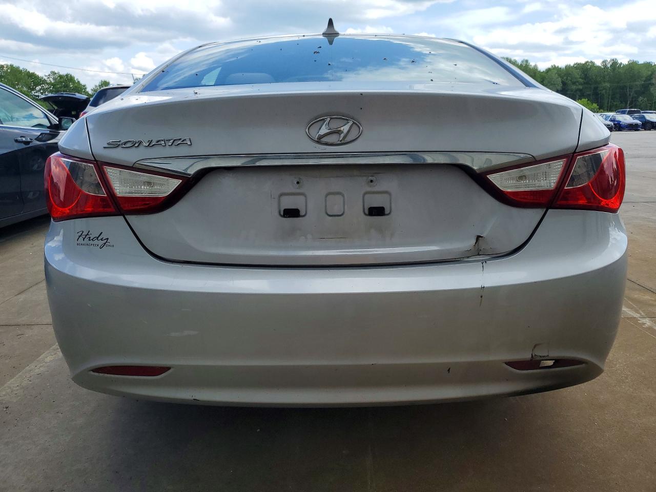 2011 Hyundai Sonata Gls Silver vin: 5NPEB4AC6BH025605