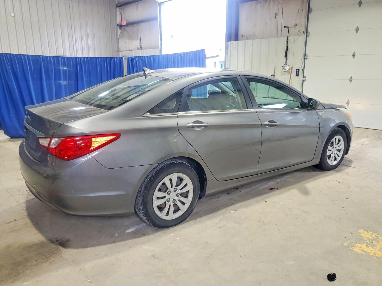 2011 Hyundai Sonata Gls Gray vin: 5NPEB4AC6BH027614