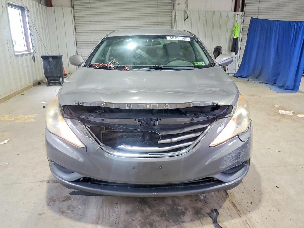 2011 Hyundai Sonata Gls Gray vin: 5NPEB4AC6BH027614