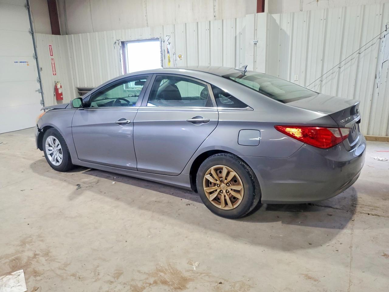 2011 Hyundai Sonata Gls Gray vin: 5NPEB4AC6BH027614