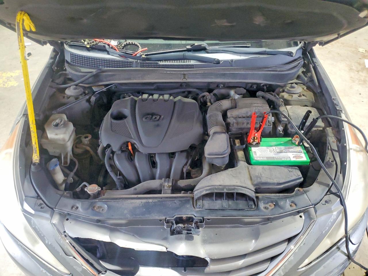 2011 Hyundai Sonata Gls Gray vin: 5NPEB4AC6BH027614