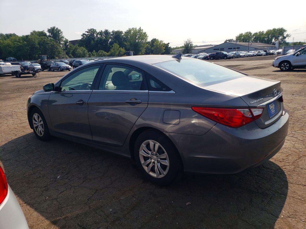 2011 Hyundai Sonata Gls Gray vin: 5NPEB4AC6BH033168
