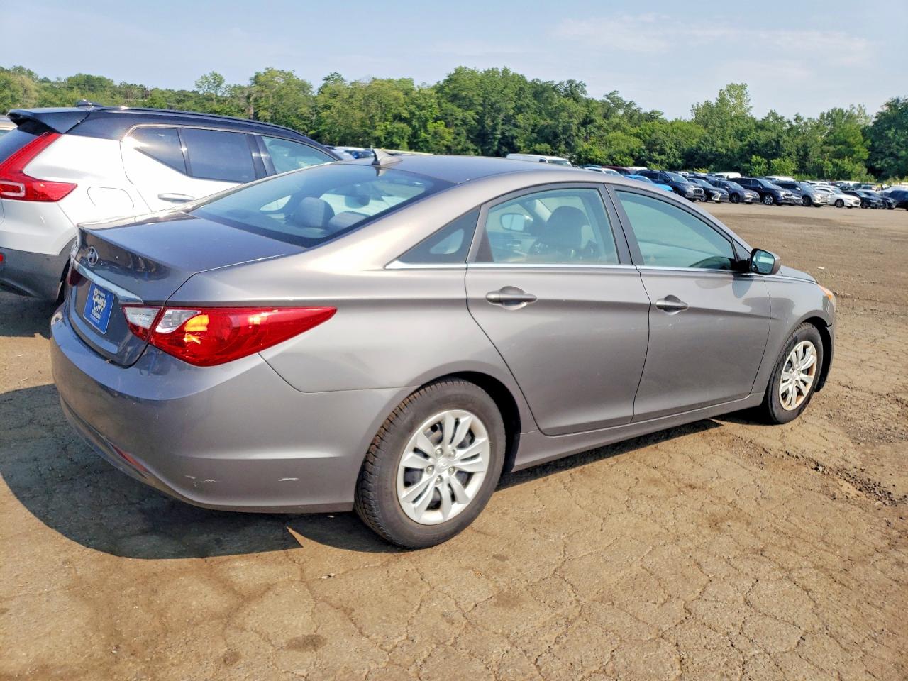 2011 Hyundai Sonata Gls Gray vin: 5NPEB4AC6BH033168