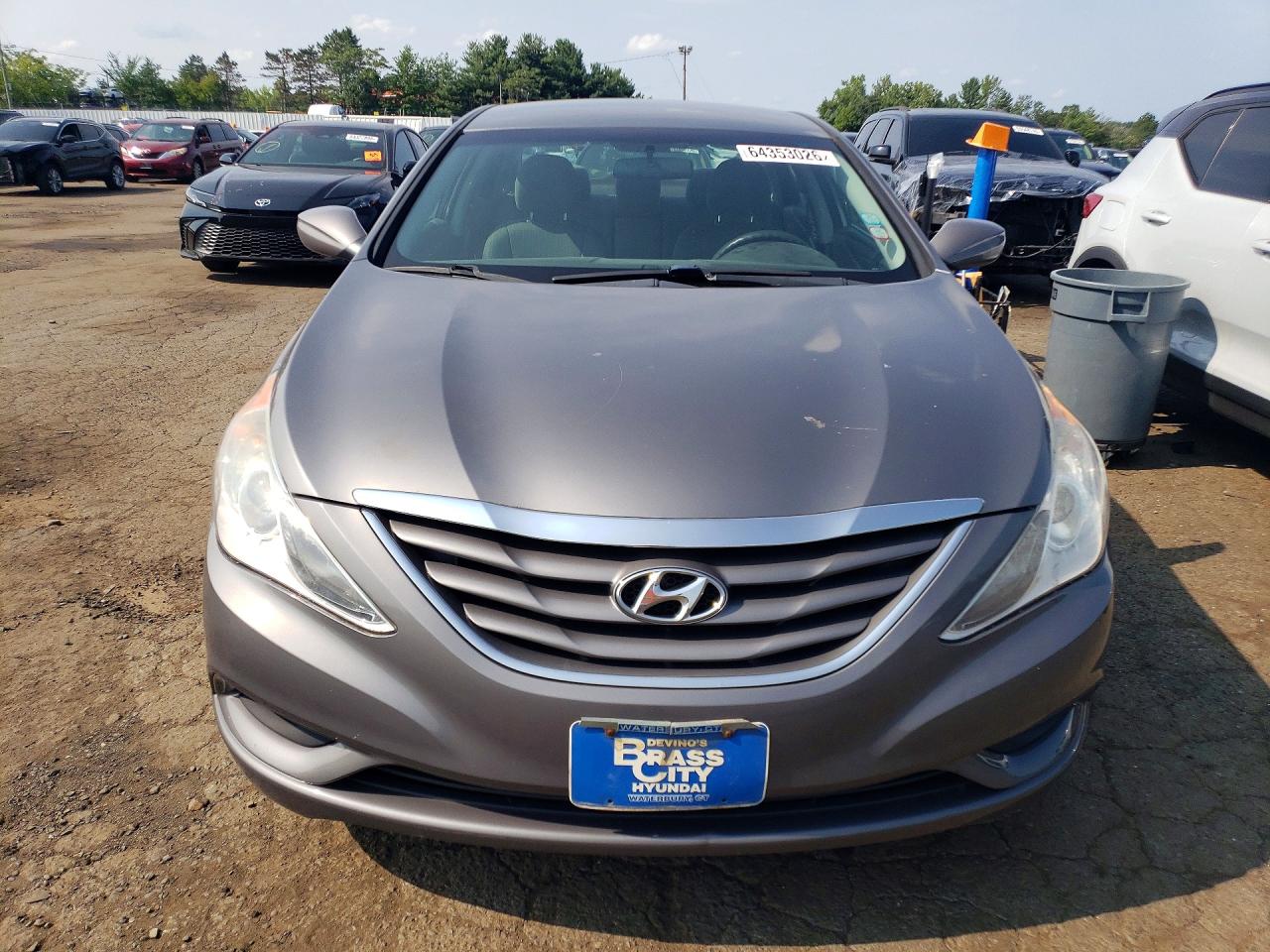 2011 Hyundai Sonata Gls Gray vin: 5NPEB4AC6BH033168