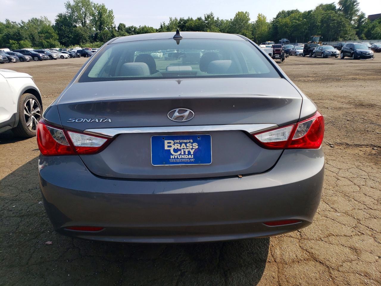 2011 Hyundai Sonata Gls Gray vin: 5NPEB4AC6BH033168