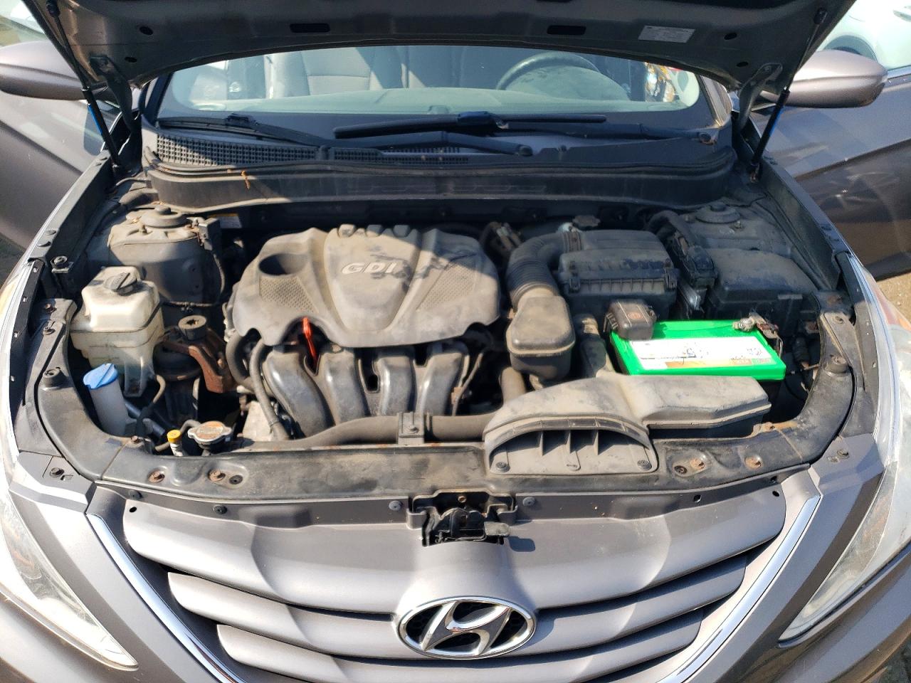 2011 Hyundai Sonata Gls Gray vin: 5NPEB4AC6BH033168