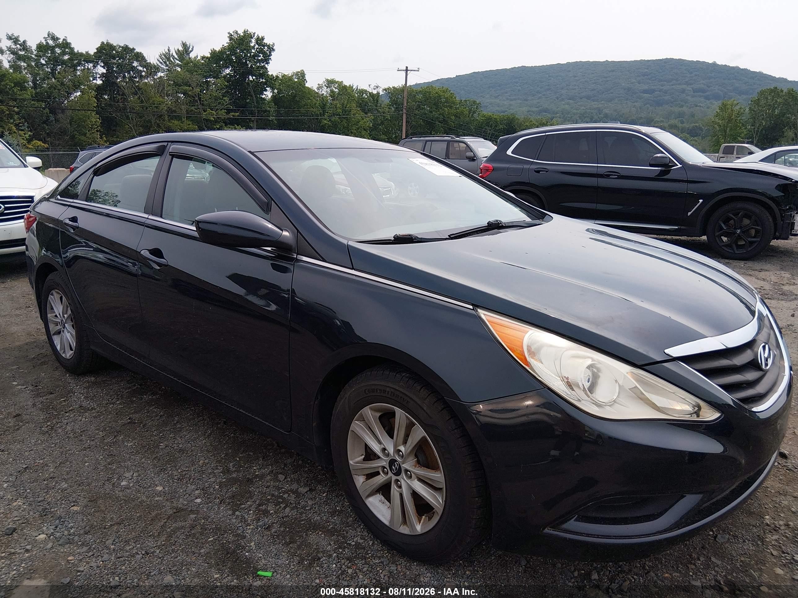 2011 Hyundai Sonata Gls Black vin: 5NPEB4AC6BH044588