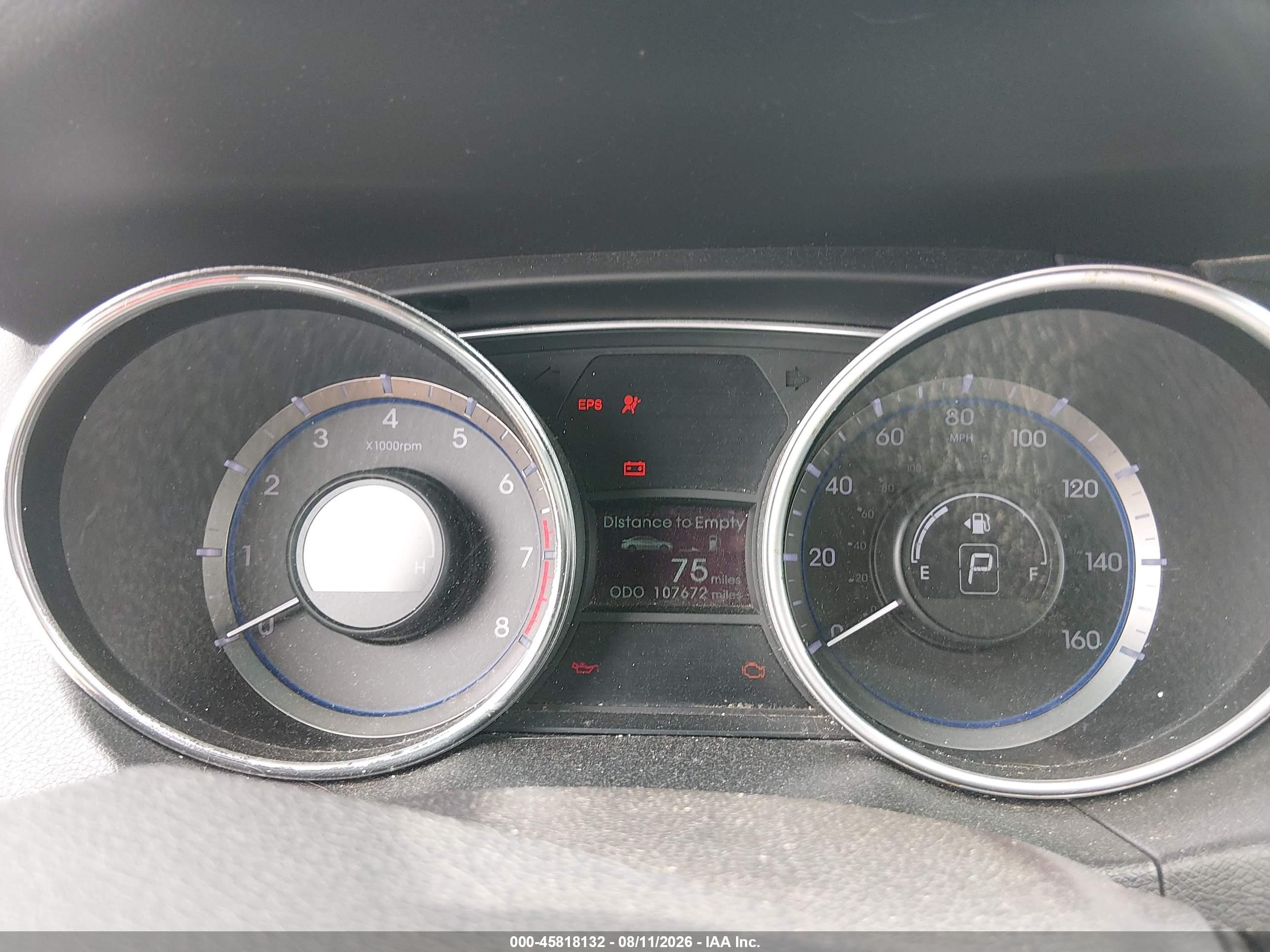 2011 Hyundai Sonata Gls Black vin: 5NPEB4AC6BH044588