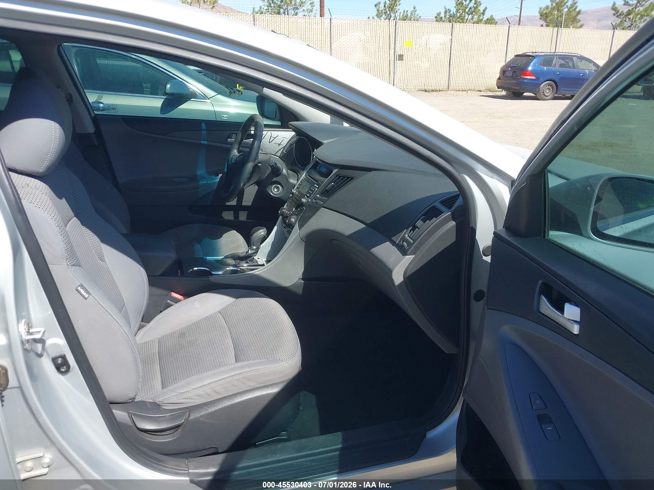 2011 Hyundai Sonata Gls Silver vin: 5NPEB4AC6BH048754