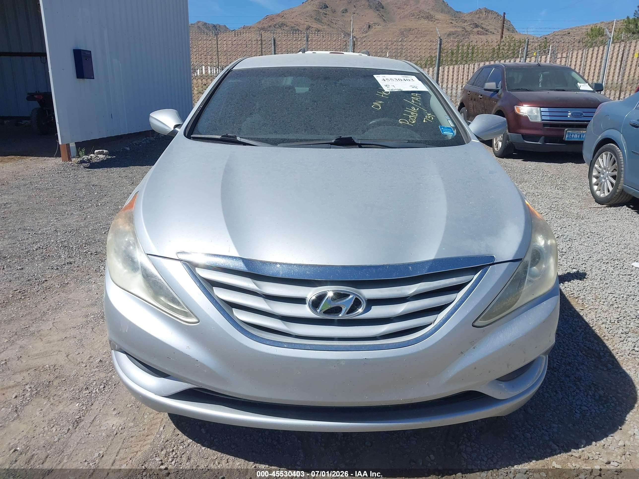 2011 Hyundai Sonata Gls Silver vin: 5NPEB4AC6BH048754