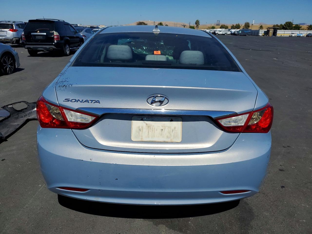2011 Hyundai Sonata Gls Синий vin: 5NPEB4AC6BH049709