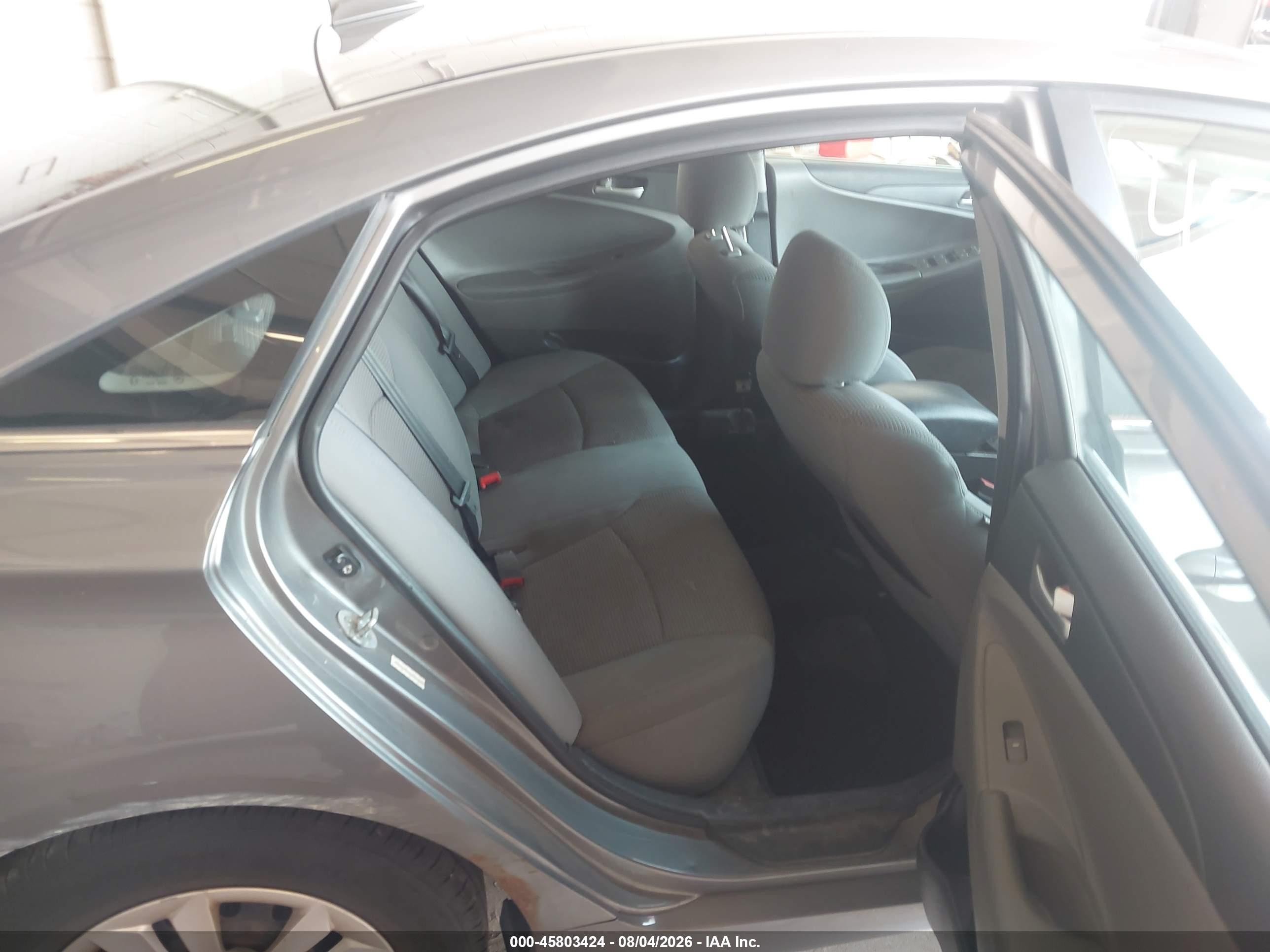 2011 Hyundai Sonata Gls Gray vin: 5NPEB4AC6BH052593