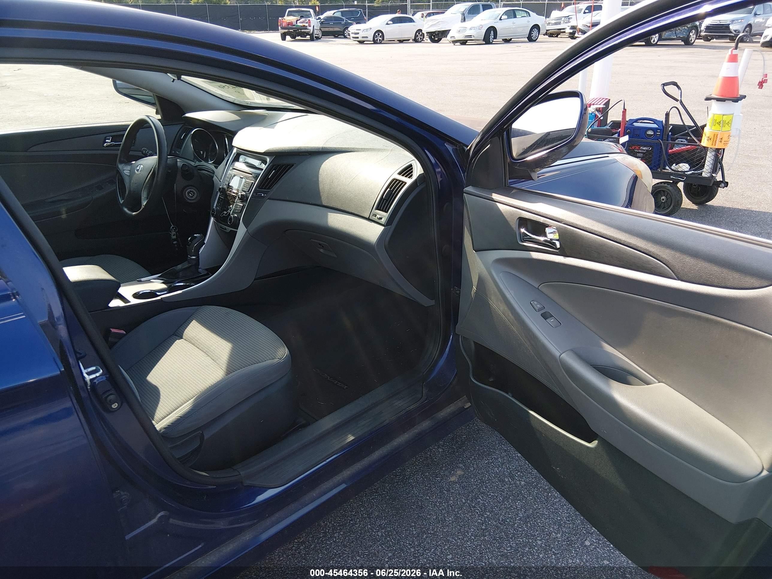 2011 Hyundai Sonata Gls Blue vin: 5NPEB4AC6BH054392